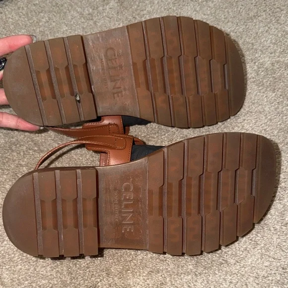 Celine Clea Triomphe Raffia • - Picture 3 of 5